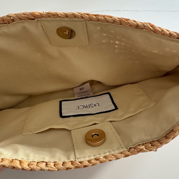 L*Space Azalea Raffia Shoulder Bag - Picture 12 of 12